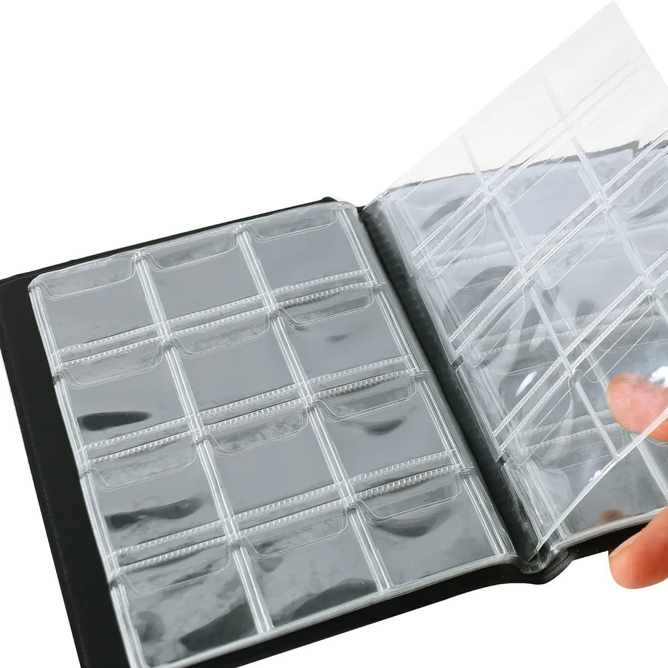 120 Pocket Coin Collecting Boo - Binding Comb Plastic recension och pris