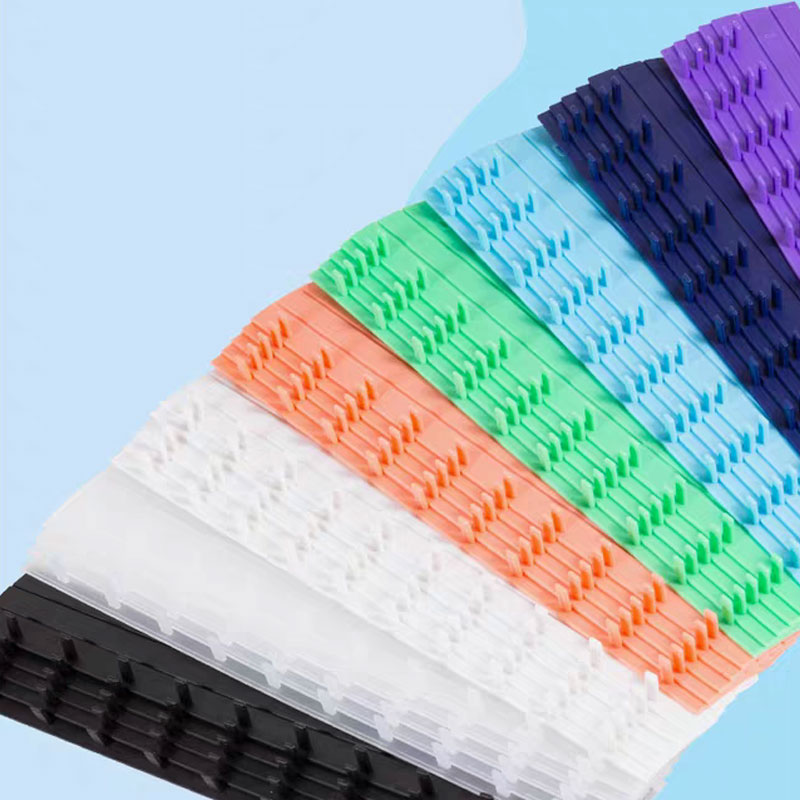 50pcs 10 Holes PVC Binding Str - Binding Comb Plastic recension och pris