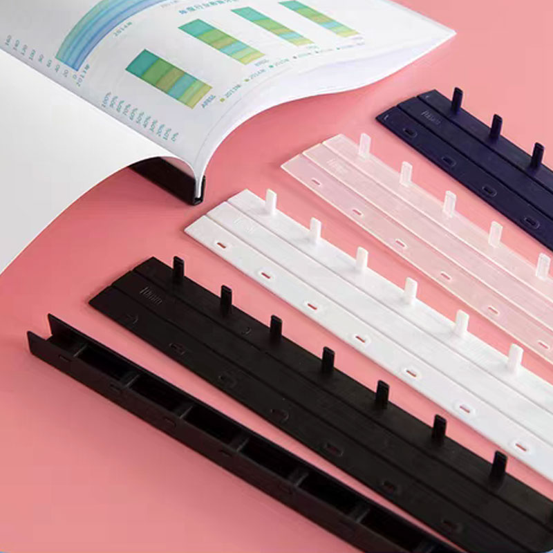 50pcs 10 Holes PVC Binding Str - Binding Comb Plastic recension och pris
