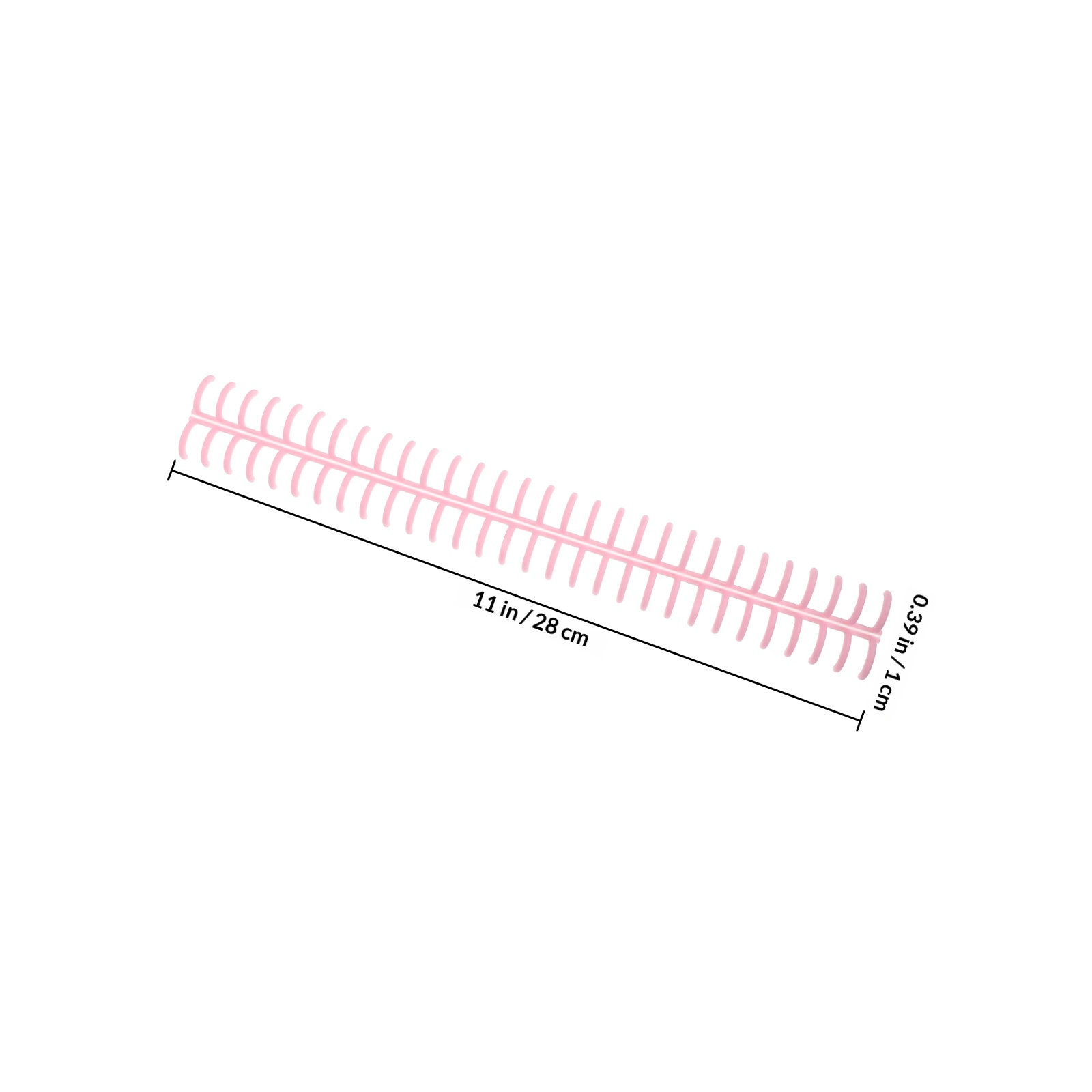 10Pcs 30-Hole Detachable Plast - Binding Comb Plastic recension och pris