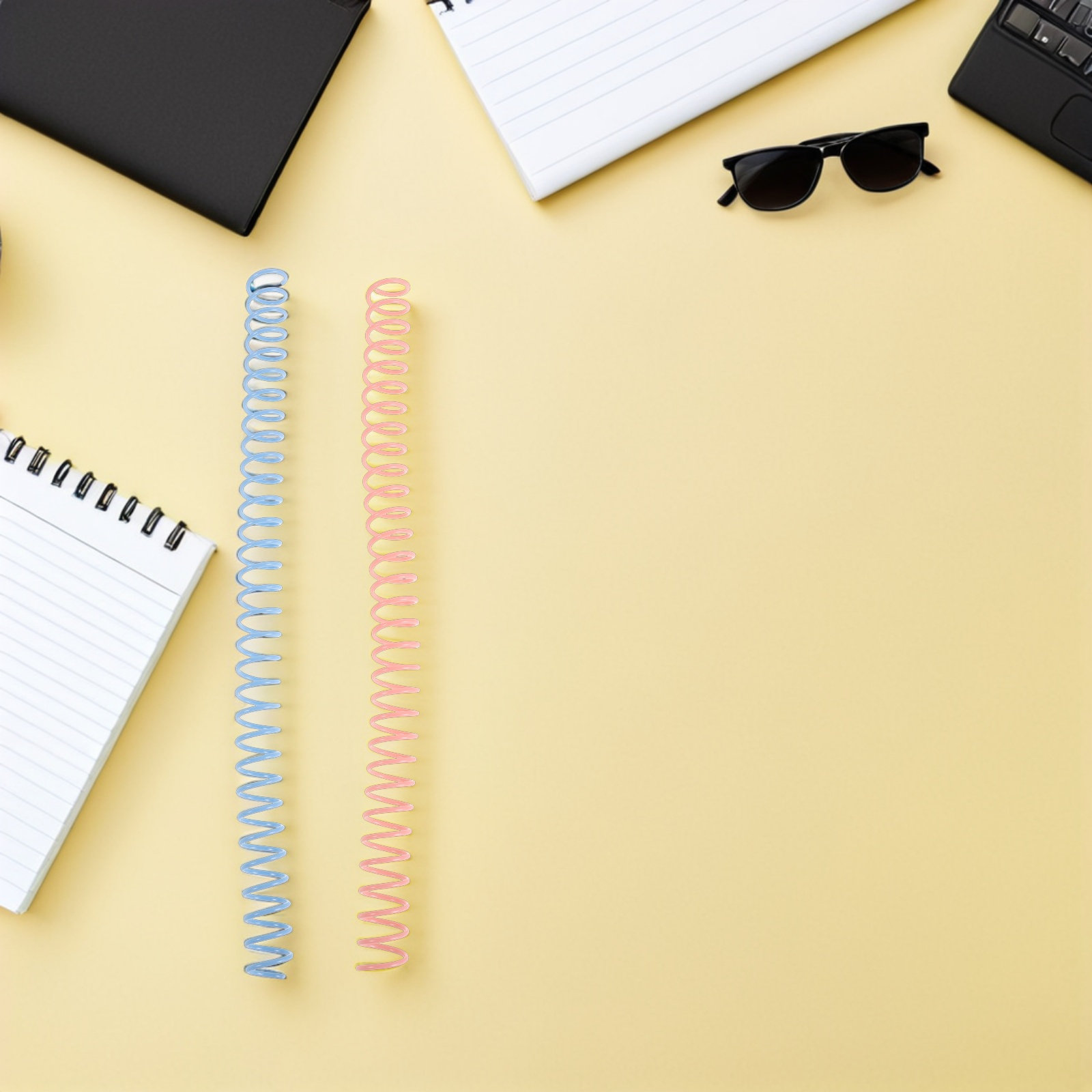 8Pcs Plastic Spiral Binding Co - Binding Comb Plastic recension och pris