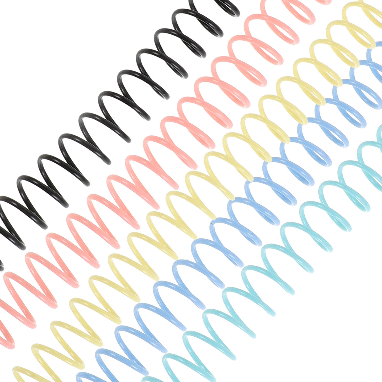 8Pcs Plastic Spiral Binding Co - Binding Comb Plastic recension och pris