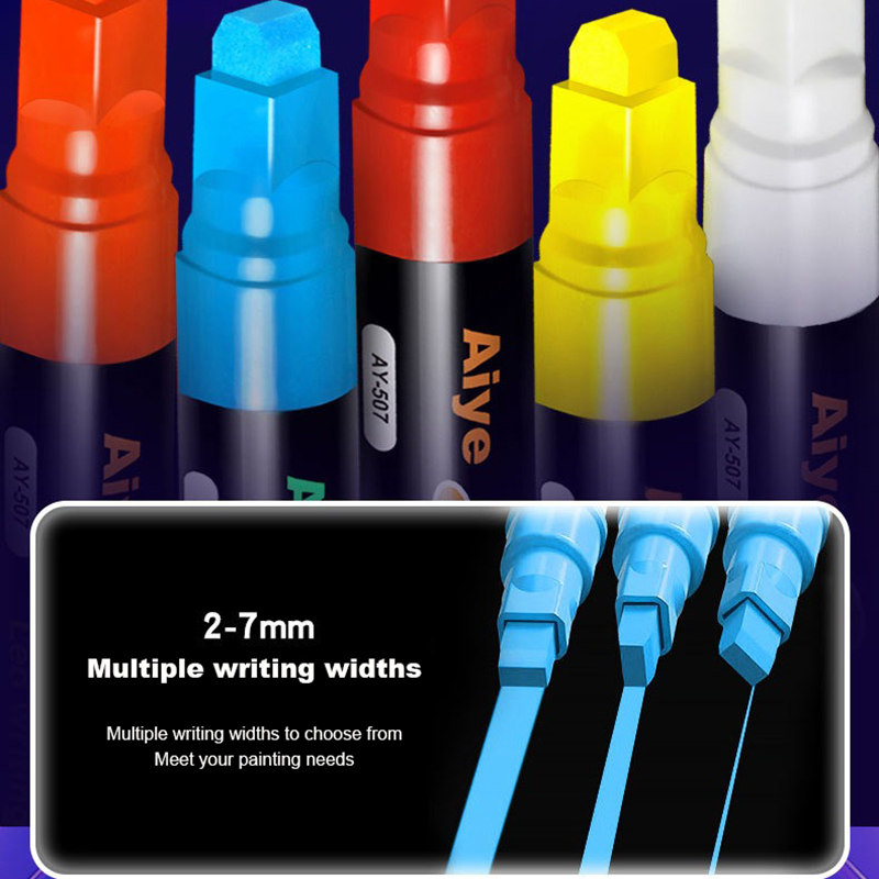 Liquid Erasable Chalk Markers  - Highlighter Set Pastel recension och pris