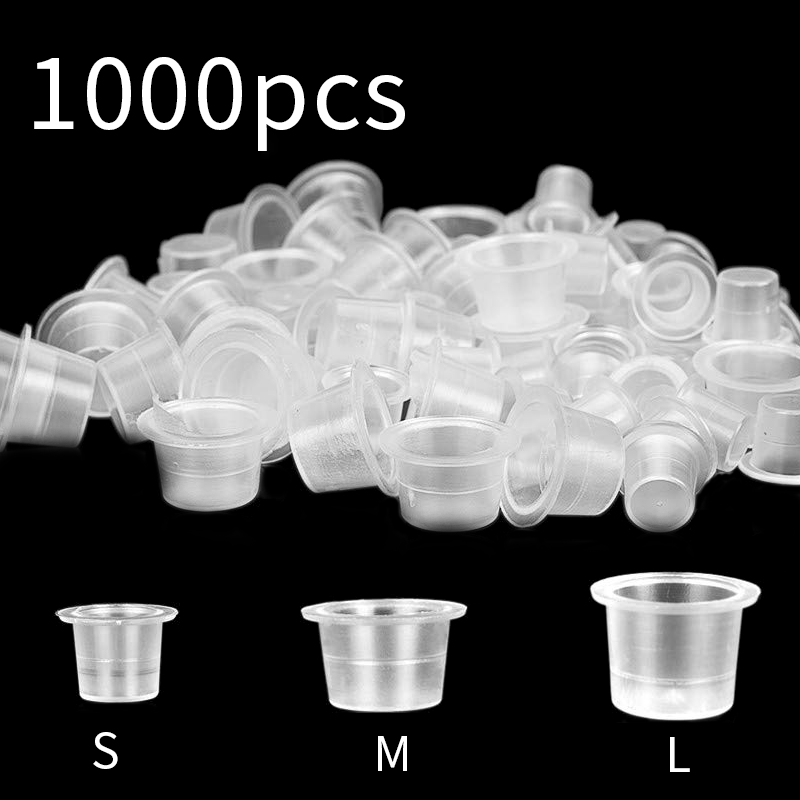 1000PCS TRO Tattoo Ink Cups Pl - Calligraphy Ink Bottle recension och pris