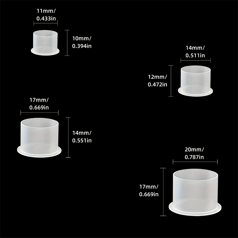 JC TATTOO 100pcs Disposable Ta - Calligraphy Ink Bottle recension och pris