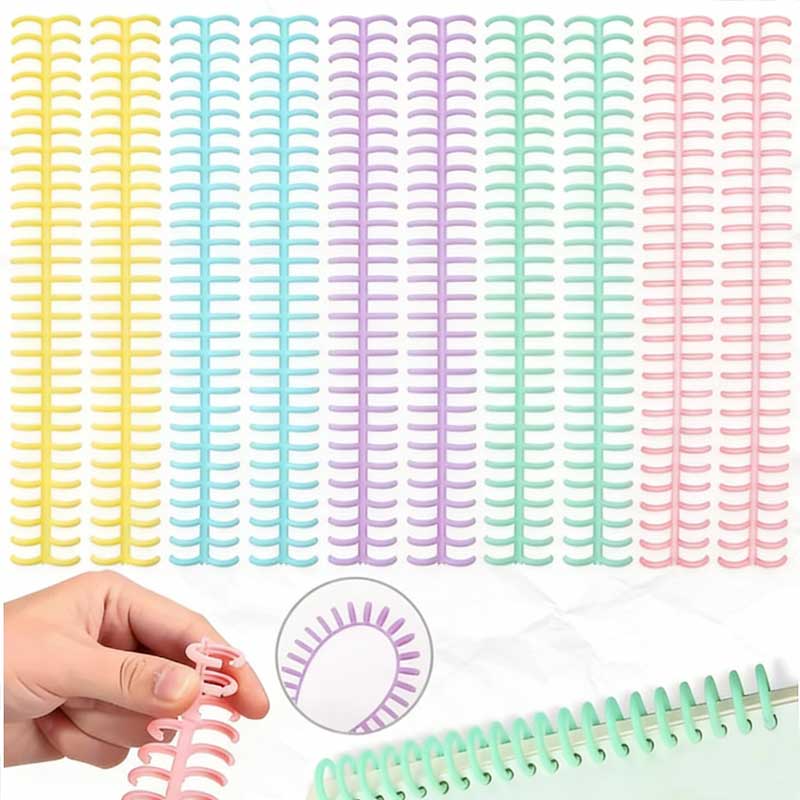 A4 Plastic 30-Hole Loose Leaf  - Binding Comb Plastic recension och pris