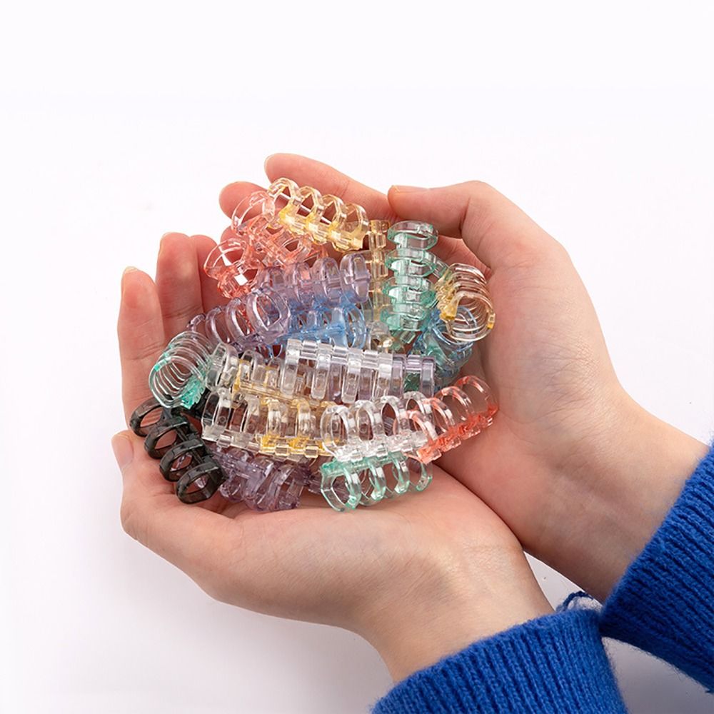 10Pcs Binding Spines Snap Spli - Binding Comb Plastic recension och pris