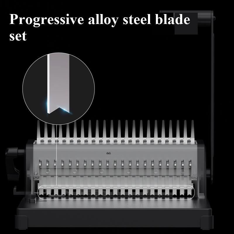 Deli 3870/3871/3872S/3873S Hea - Binding Comb Plastic recension och pris