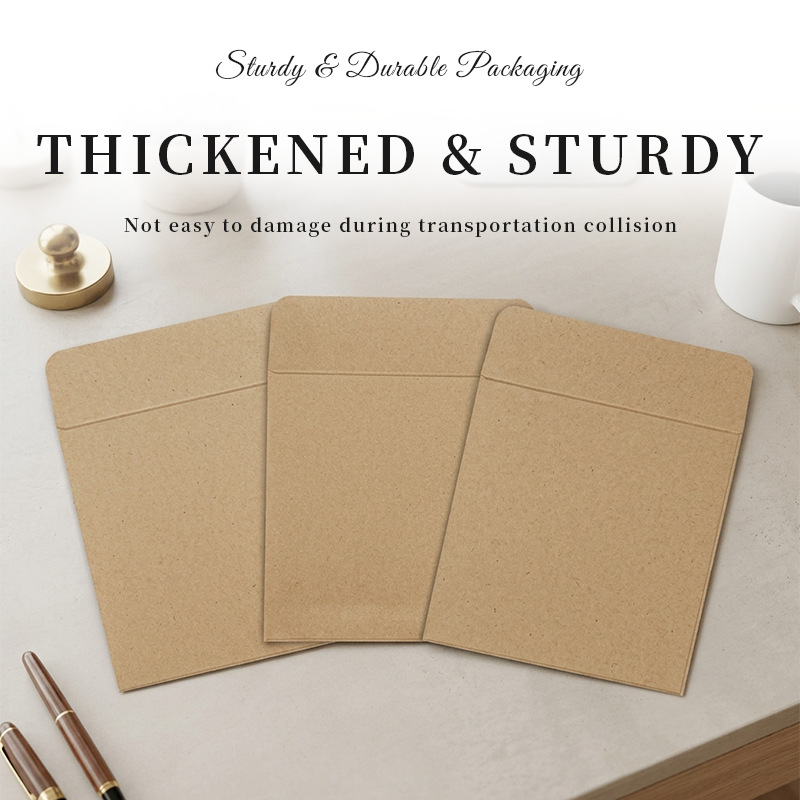 50pcs/lots Seed Envelopes Docu - Letter Envelope Kraft recension och pris