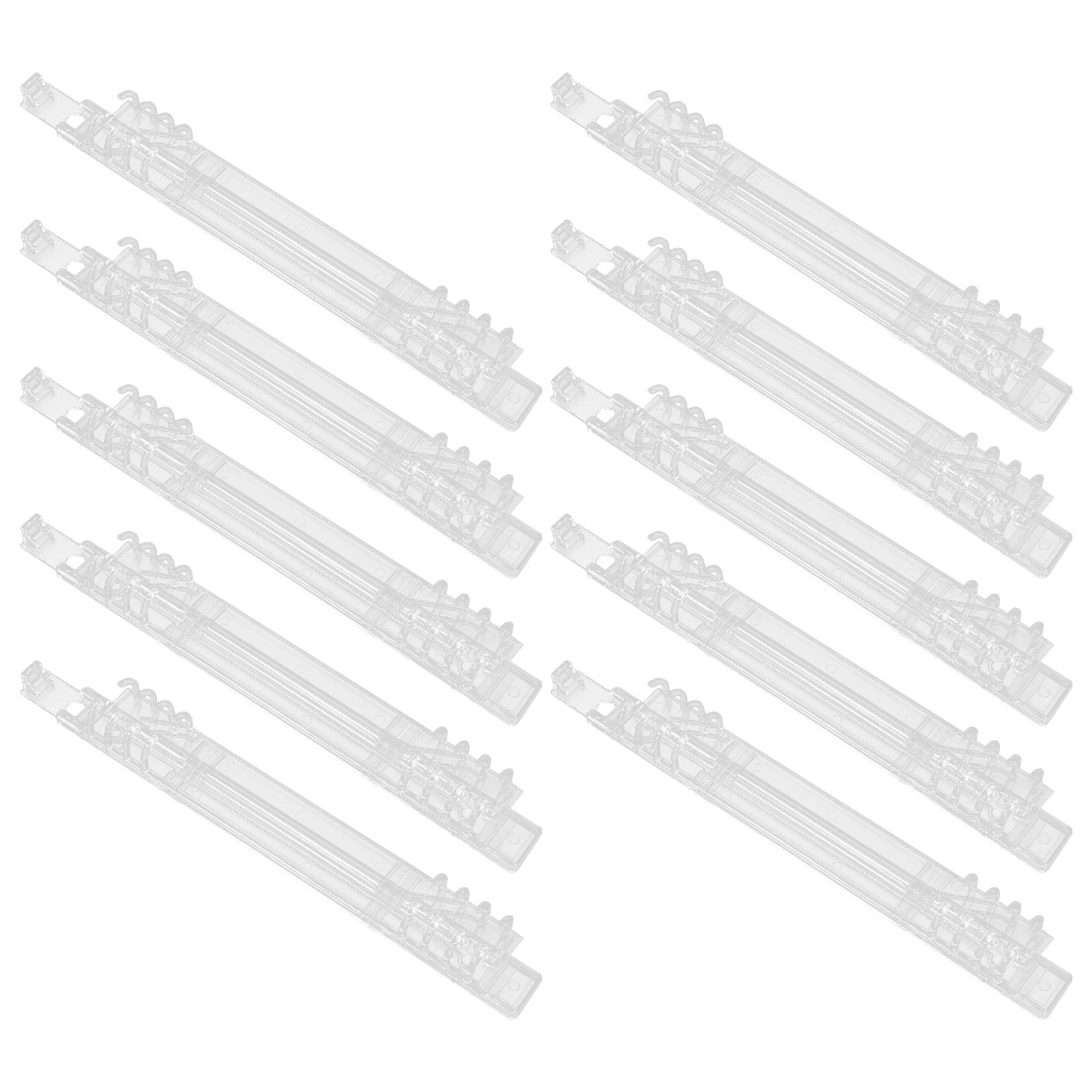 10Pcs Loose Leaf Binder Rings  - Binding Comb Plastic recension och pris
