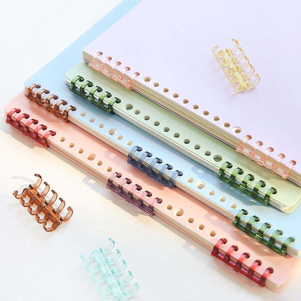 10Pcs Binding Spines Snap Spli - Binding Comb Plastic recension och pris