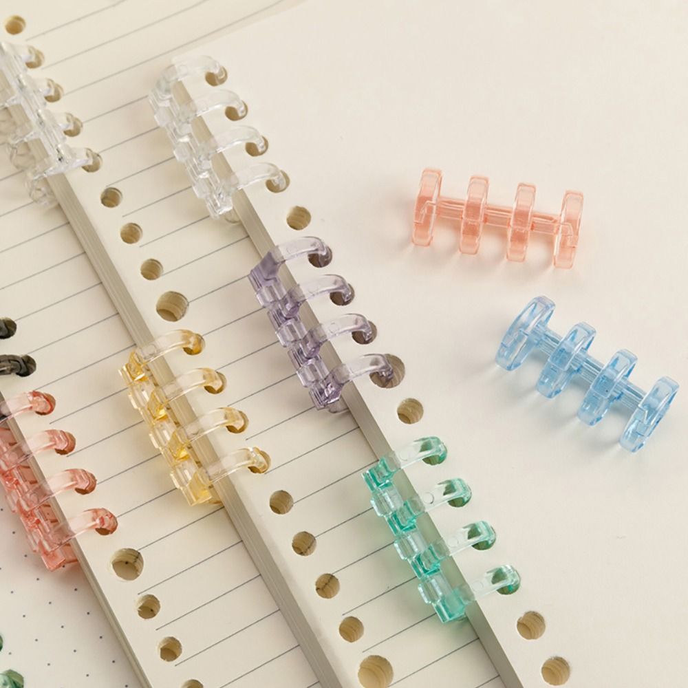 10Pcs Binding Spines Snap Spli - Binding Comb Plastic recension och pris