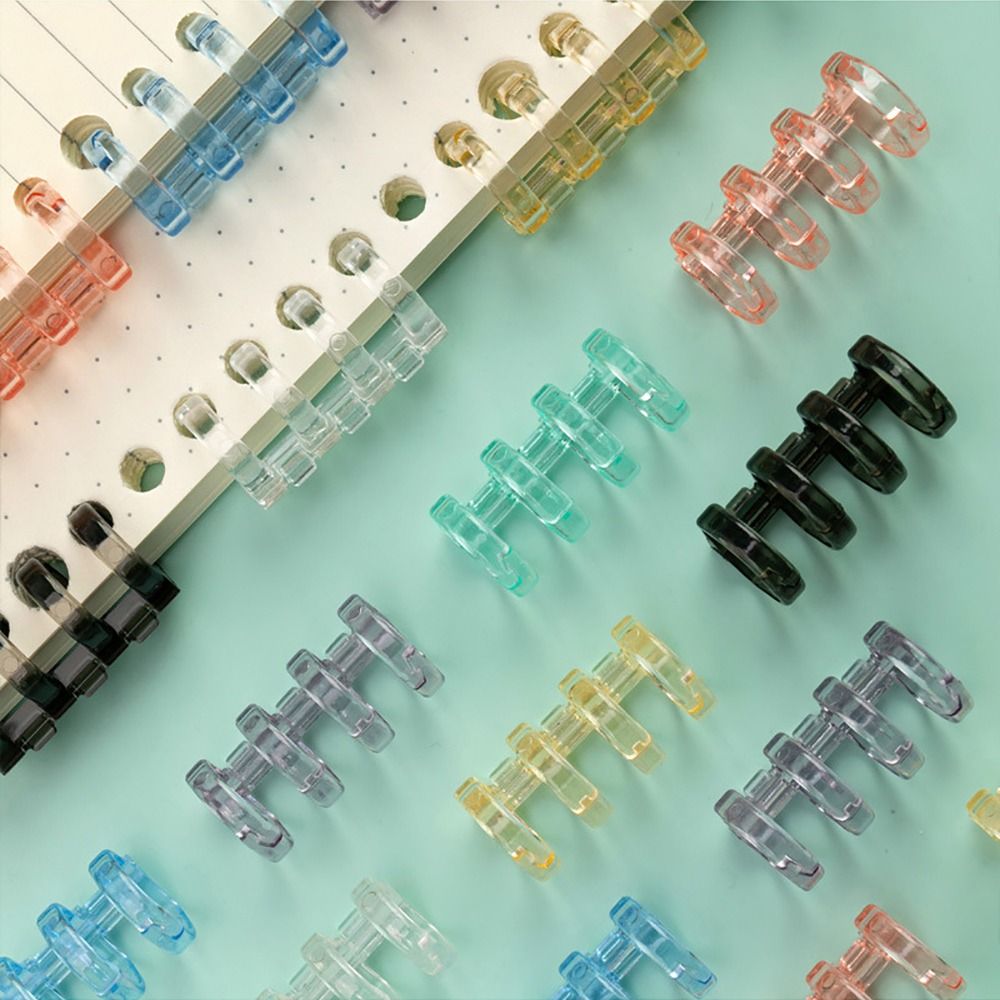 10Pcs Binding Spines Snap Spli - Binding Comb Plastic recension och pris