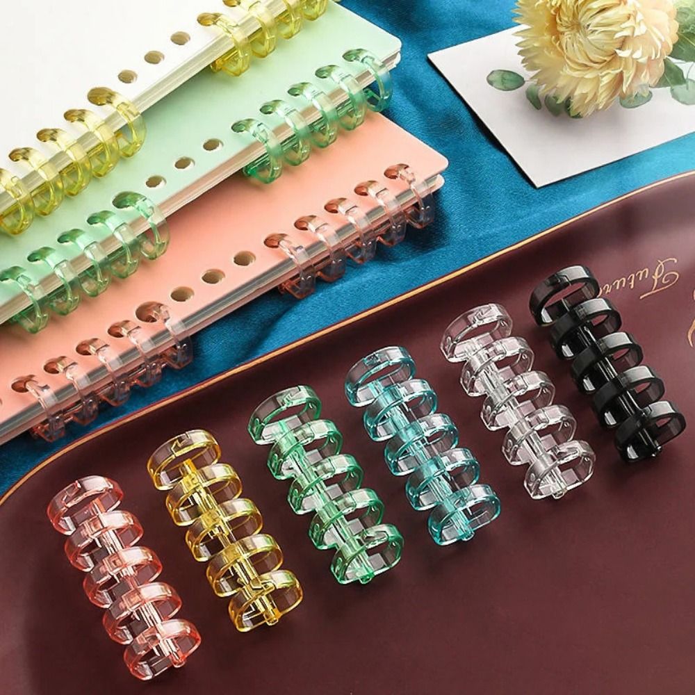 10Pcs Binding Spines Snap Spli - Binding Comb Plastic recension och pris