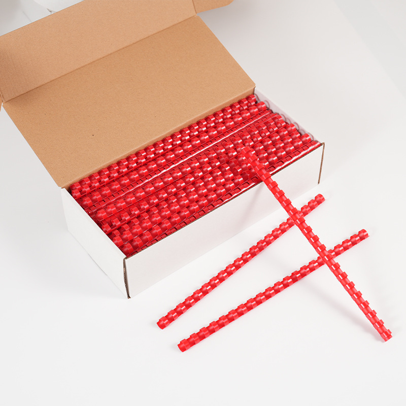 ReadStar 50/100PCS Red PVC Bin - Binding Comb Plastic recension och pris