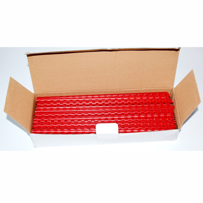 ReadStar 50/100PCS Red PVC Bin - Binding Comb Plastic recension och pris
