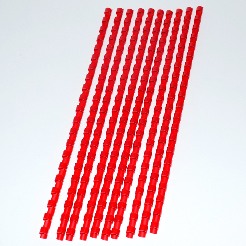 ReadStar 50/100PCS Red PVC Bin - Binding Comb Plastic recension och pris