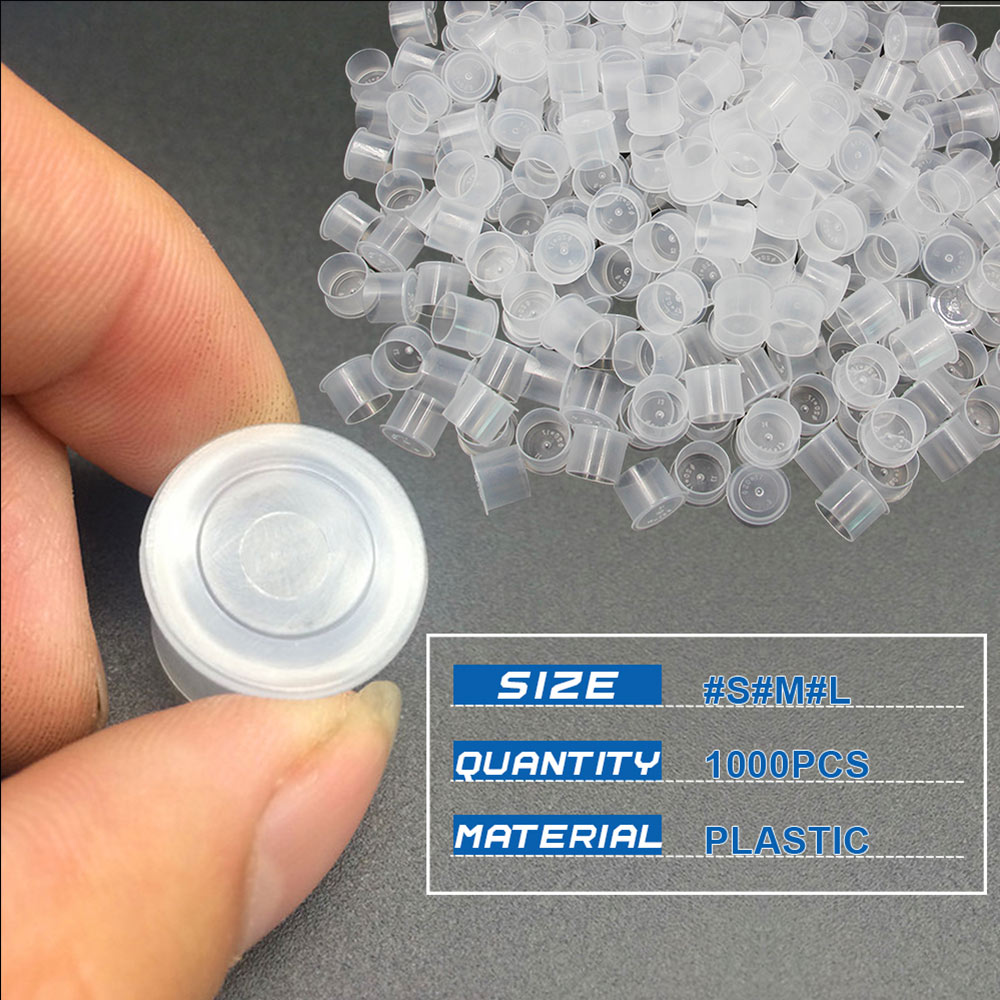 300/100pcs Tattoo Ink Cups Cap - Calligraphy Ink Bottle recension och pris