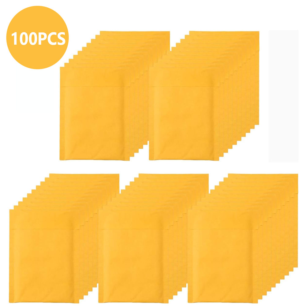 100pcs Bubble Envelope Sending - Letter Envelope Kraft recension och pris