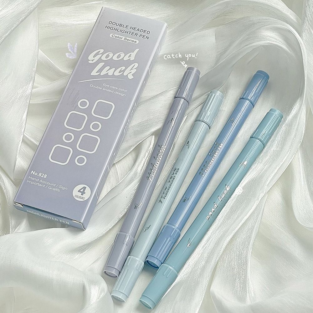 4Colors Double Head Fluorescen - Highlighter Set Pastel recension och pris