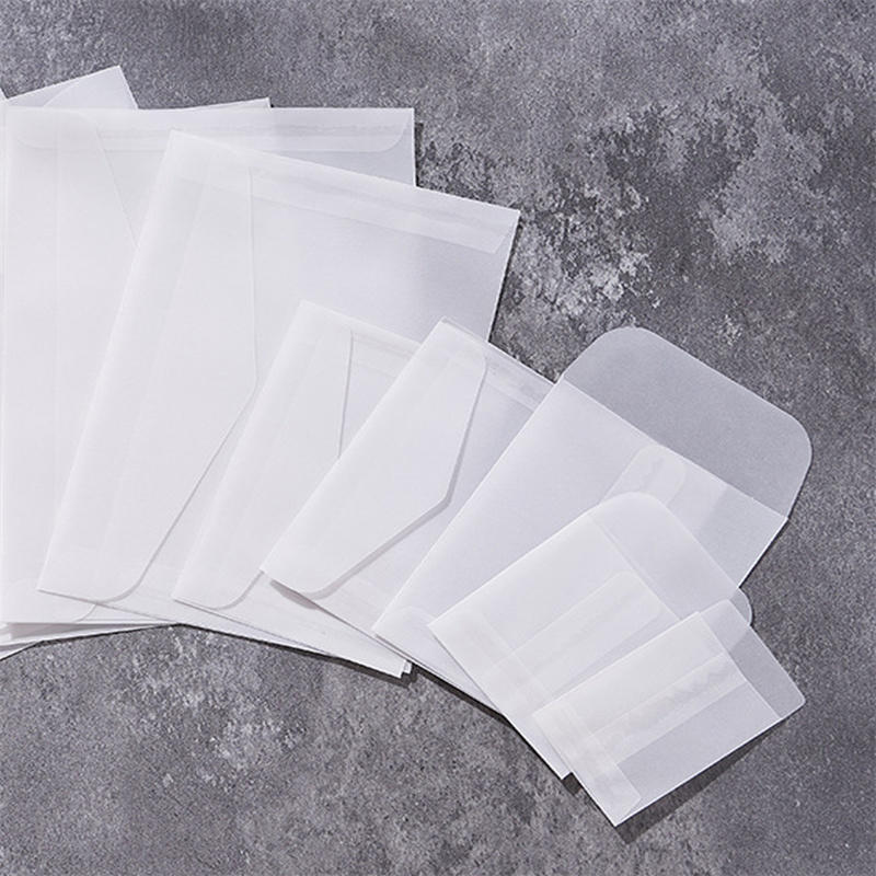 50pcs/lot Blank Translucent En - Letter Envelope Kraft recension och pris
