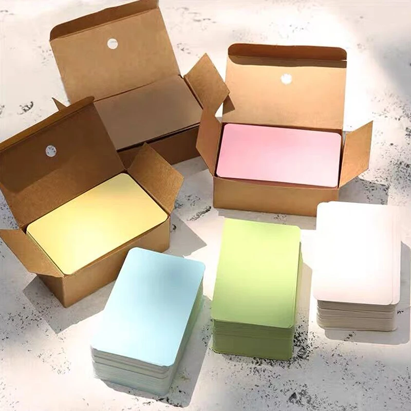 100pcs Kraft Paper Blank Greet - Letter Envelope Kraft recension och pris